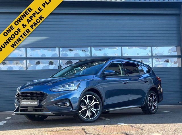 View our Ford Focus 1.0T EcoBoost Active X Estate 5dr Petrol Auto Euro 6 (s/s) (125 ps) ***1OWNER+WINTERPACK+SUNROOF+NAV+FSH***