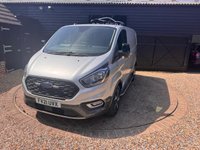 USED 2021 21 FORD TRANSIT CUSTOM 2.0 300 EcoBlue Active Panel Van 5dr Diesel Auto L1 H1 Euro 6 (s/s) (170 ps) 5 Seat  
