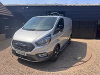 USED 2021 21 FORD TRANSIT CUSTOM 2.0 300 EcoBlue Active Panel Van 5dr Diesel Auto L1 H1 Euro 6 (s/s) (170 ps) 5 Seat  