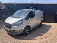 USED 2021 21 FORD TRANSIT CUSTOM 2.0 300 EcoBlue Active Panel Van 5dr Diesel Auto L1 H1 Euro 6 (s/s) (170 ps) 5 Seat  