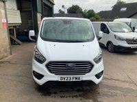 USED 2023 23 FORD TRANSIT CUSTOM 2.0 320 EcoBlue Limited Crew Van Double Cab 5dr Diesel Manual L2 H1 Euro 6 (s/s) (130 ps) 