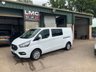USED 2023 23 FORD TRANSIT CUSTOM 2.0 320 EcoBlue Limited Crew Van Double Cab 5dr Diesel Manual L2 H1 Euro 6 (s/s) (130 ps) 