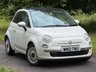 USED 2012 12 FIAT 500 1.2 Lounge Hatchback 3dr Petrol Manual Euro 5 (s/s) (69 bhp) 