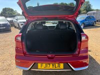 USED 2017 17 KIA NIRO 1.6h GDi 2 SUV 5dr Petrol Hybrid DCT Euro 6 (s/s) (139 bhp) Mot 24th June 2027, + Full Dealer History, 10 Stamps, + 1 Previous Owner, last keeper 2019, + 3 Months Warranty, + ULEZ compliant, + Apple carplay/Android auto, + Rear sensors/camera, + Bluetooth, + Sat nav, + DAB radio, + Climate control, + Cruise with limiter, + Auto lights/wipers, + Lane assist, + Folding mirrors, + Drive modes, + USB/aux, + Isofix, + Alloys
