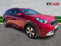 USED 2017 17 KIA NIRO 1.6h GDi 2 SUV 5dr Petrol Hybrid DCT Euro 6 (s/s) (139 bhp) Mot 24th June 2027, + Full Dealer History, 10 Stamps, + 1 Previous Owner, last keeper 2019, + 3 Months Warranty, + ULEZ compliant, + Apple carplay/Android auto, + Rear sensors/camera, + Bluetooth, + Sat nav, + DAB radio, + Climate control, + Cruise with limiter, + Auto lights/wipers, + Lane assist, + Folding mirrors, + Drive modes, + USB/aux, + Isofix, + Alloys