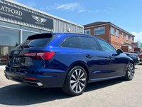 USED 2023 23 AUDI A4 AVANT 2.0 TDI 40 Sport Edition Estate 5dr Diesel S Tronic quattro Euro 6 (s/s) (204 ps) 1 Owner From New - 360-degree cameras, Full Black Leather
