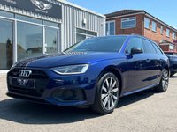 USED 2023 23 AUDI A4 AVANT 2.0 TDI 40 Sport Edition Estate 5dr Diesel S Tronic quattro Euro 6 (s/s) (204 ps) 1 Owner From New - 360-degree cameras, Full Black Leather