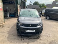 USED 2023 23 PEUGEOT PARTNER 1.5 BlueHDi 1000 Asphalt Premium + Standard Panel Van 5dr Diesel Manual SWB Euro 6 (s/s) (100 bhp) 