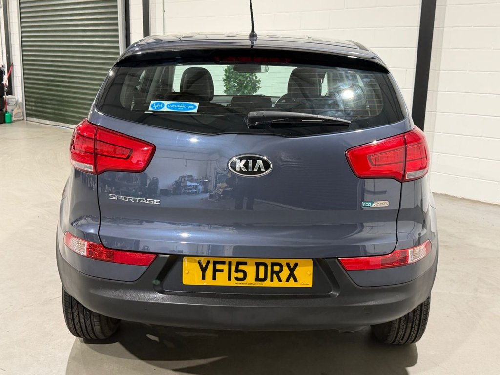 USED 2015 15 KIA SPORTAGE 1.7 CRDi EcoDynamics 1 SUV 5dr Diesel Manual 2WD Euro 6 (s/s) (114 bhp) 