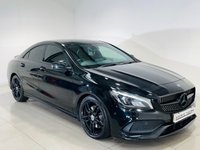 USED 2017 67 MERCEDES-BENZ CLA 2.1 CLA220d AMG Line Coupe 4dr Diesel 7G-DCT Euro 6 (s/s) (177 ps) Apple CarPlay | Sat Nav | Parking Sensors | Night Pack | Ambient Lighting | Bluetooth