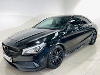 USED 2017 67 MERCEDES-BENZ CLA 2.1 CLA220d AMG Line Coupe 4dr Diesel 7G-DCT Euro 6 (s/s) (177 ps) Apple CarPlay | Sat Nav | Parking Sensors | Night Pack | Ambient Lighting | Bluetooth