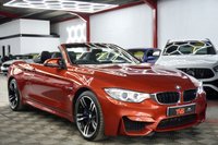 USED 2014 BMW M4 3.0 BiTurbo Convertible 2dr Petrol DCT Euro 6 (s/s) (431 ps) SAKHIR ORANGE METALLIC PAINT