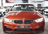 USED 2014 BMW M4 3.0 BiTurbo Convertible 2dr Petrol DCT Euro 6 (s/s) (431 ps) SAKHIR ORANGE METALLIC PAINT