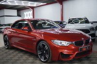 USED 2014 BMW M4 3.0 BiTurbo Convertible 2dr Petrol DCT Euro 6 (s/s) (431 ps) SAKHIR ORANGE METALLIC PAINT