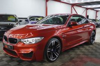 USED 2014 BMW M4 3.0 BiTurbo Convertible 2dr Petrol DCT Euro 6 (s/s) (431 ps) SAKHIR ORANGE METALLIC PAINT