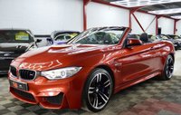 USED 2014 BMW M4 3.0 BiTurbo Convertible 2dr Petrol DCT Euro 6 (s/s) (431 ps) SAKHIR ORANGE METALLIC PAINT