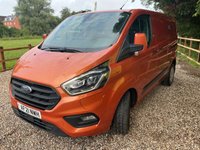 USED 2021 21 FORD TRANSIT CUSTOM 1.0 340 EcoBoost 13.6kWh Trend Panel Van 5dr Petrol Plug-in Hybrid Auto L1 H1 Euro 6 (126 ps) NO VAT & BEST VALUE VANS IN THE UK