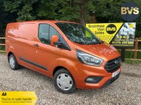 USED 2021 21 FORD TRANSIT CUSTOM 1.0 340 EcoBoost 13.6kWh Trend Panel Van 5dr Petrol Plug-in Hybrid Auto L1 H1 Euro 6 (126 ps) NO VAT & BEST VALUE VANS IN THE UK
