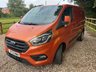 USED 2021 21 FORD TRANSIT CUSTOM 1.0 340 EcoBoost 13.6kWh Trend Panel Van 5dr Petrol Plug-in Hybrid Auto L1 H1 Euro 6 (126 ps) NO VAT & BEST VALUE VANS IN THE UK