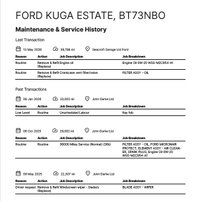 USED 2023 73 FORD KUGA 2.5h Duratec ST-Line Edition SUV 5dr Petrol Hybrid CVT Euro 6 (s/s) (190 ps) ONE OWNER FROM NEW