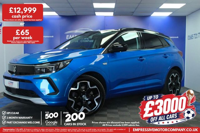 View our Vauxhall Grandland 1.6 13.2kWh Ultimate SUV 5dr Petrol Plug-in Hybrid Auto Euro 6 (s/s) (225 ps)