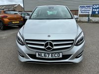 USED 2017 67 MERCEDES-BENZ B CLASS 1.6 B180 Sport (Premium) MPV 5dr Petrol 7G-DCT Euro 6 (s/s) (122 ps) AUTOMATIC* SAT NAV* PARKING SENSORS* REVERSING CAMERA* CRUISE CONTROL* ELECTRIC HANDBRAKE* SPORT / COMFORT / ECO MODE* AUTO START / STOP* DUAL CLIMATE CONTROL WITH AIR CON* FULL LEATHER* HEATED SEATS