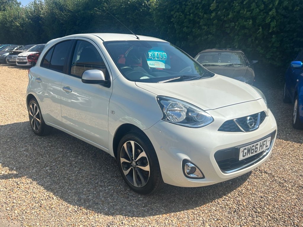 White 2016 Nissan Micra Hatchback Front-wheel drive Automatic