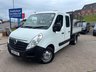 USED 2016 16 VAUXHALL MOVANO 2.3 CDTi 3500 HDT Dropside Tipper RWD L3 Euro 5 4dr (DRW) NO VAT!! Tipper, crew cab