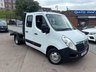 USED 2016 16 VAUXHALL MOVANO 2.3 CDTi 3500 HDT Dropside Tipper RWD L3 Euro 5 4dr (DRW) NO VAT!! Tipper, crew cab