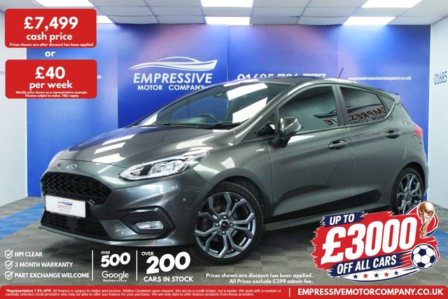 View our Ford Fiesta 1.0T EcoBoost GPF ST-Line X Hatchback 5dr Petrol Manual Euro 6 (s/s) (125 ps)