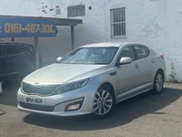 USED 2014 14 KIA OPTIMA 1.7 CRDi EcoDynamics 1 Saloon 4dr Diesel Manual Euro 5 (s/s) (134 bhp) THIS LOVELY 1.7 DIESEL SALOON CAR COMES WITH AN MOT UNTIL JULY 2027, COMPREHENSIVE SERVICE HISTORY, SAT NAV, BLUETOOTH, TOUCH SCREEN MEDIA AND MUCH MORE