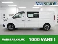 USED 2024 24 RENAULT TRAFIC 30 2.0 B/DCI 170 BHP LL LONG EXTRA SPORT AUTO 6 SEATER CREWCAB 6 SEATER | AUTOMATIC | SAT NAV | LL LONG