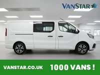 USED 2024 24 RENAULT TRAFIC 30 2.0 B/DCI 170 BHP LL LONG EXTRA SPORT AUTO 6 SEATER CREWCAB 6 SEATER | AUTOMATIC | SAT NAV | LL LONG