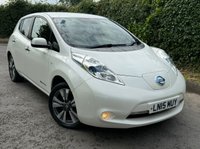 USED 2015 15 NISSAN LEAF 24kWh Tekna Hatchback 5dr Electric Auto (107 bhp) 