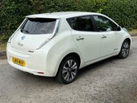 USED 2015 15 NISSAN LEAF 24kWh Tekna Hatchback 5dr Electric Auto (107 bhp) 