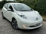 USED 2015 15 NISSAN LEAF 24kWh Tekna Hatchback 5dr Electric Auto (107 bhp) 