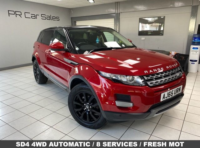 View our LAND ROVER RANGE ROVER EVOQUE