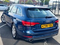 USED 2017 66 AUDI A4 AVANT 2.0 TFSI Sport Estate 5dr Petrol Manual Euro 6 (s/s) (190 ps) 