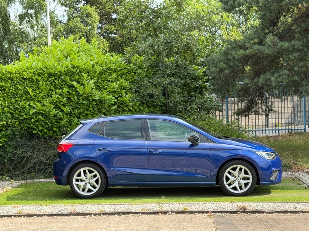 USED 2019 69 SEAT IBIZA 1.0 TSI FR Hatchback 5dr Petrol Manual Euro 6 (s/s) GPF (115 ps) CARPLAY, AIRCON, MAY 27 MOT
