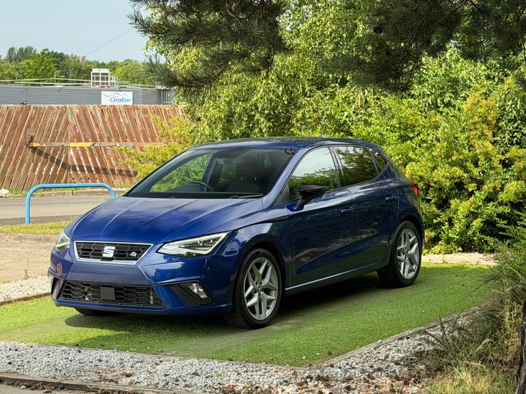 USED 2019 69 SEAT IBIZA 1.0 TSI FR Hatchback 5dr Petrol Manual Euro 6 (s/s) GPF (115 ps) CARPLAY, AIRCON, MAY 27 MOT