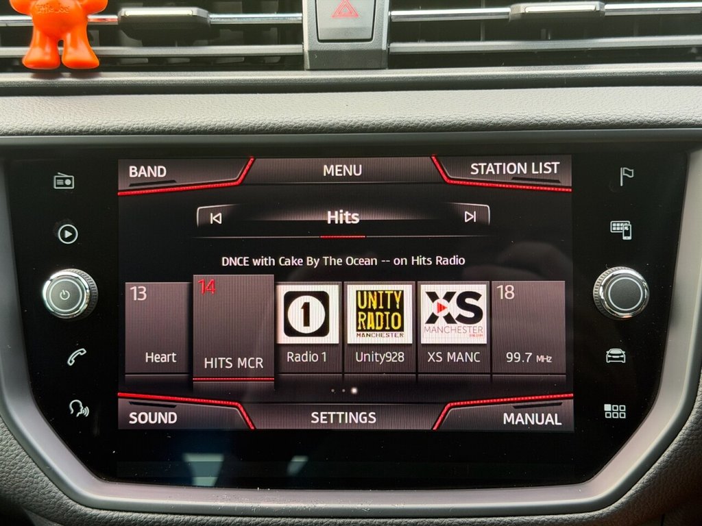 USED 2019 69 SEAT IBIZA 1.0 TSI FR Hatchback 5dr Petrol Manual Euro 6 (s/s) GPF (115 ps) CARPLAY, AIRCON, MAY 27 MOT