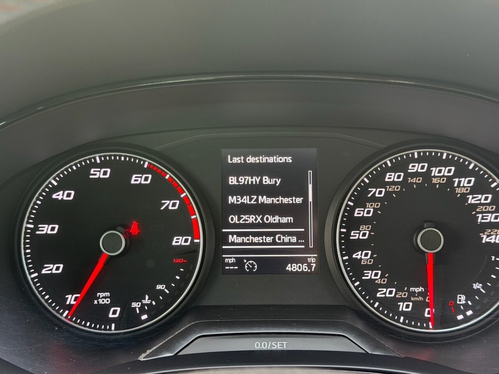 USED 2019 69 SEAT IBIZA 1.0 TSI FR Hatchback 5dr Petrol Manual Euro 6 (s/s) GPF (115 ps) CARPLAY, AIRCON, MAY 27 MOT