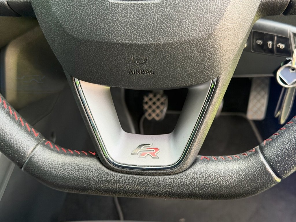 USED 2019 69 SEAT IBIZA 1.0 TSI FR Hatchback 5dr Petrol Manual Euro 6 (s/s) GPF (115 ps) CARPLAY, AIRCON, MAY 27 MOT