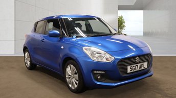 2017 SUZUKI SWIFT 1.0 Boosterjet SZ-T Hatchback 5dr Petrol Manual Euro 6 (111 ps) &pound;6995.00