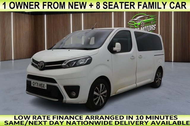 View our Toyota Proace Verso 2.0D Family Medium MPV 5dr Diesel Auto MWB Euro 6 (s/s) (8 Seat) (180 ps)