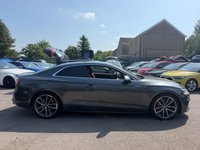 USED 2018 67 AUDI S5 3.0 TFSI V6 Coupe 2dr Petrol Tiptronic quattro **Red Diamond Stitch Leather** 