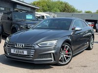 USED 2018 67 AUDI S5 3.0 TFSI V6 Coupe 2dr Petrol Tiptronic quattro **Red Diamond Stitch Leather** 