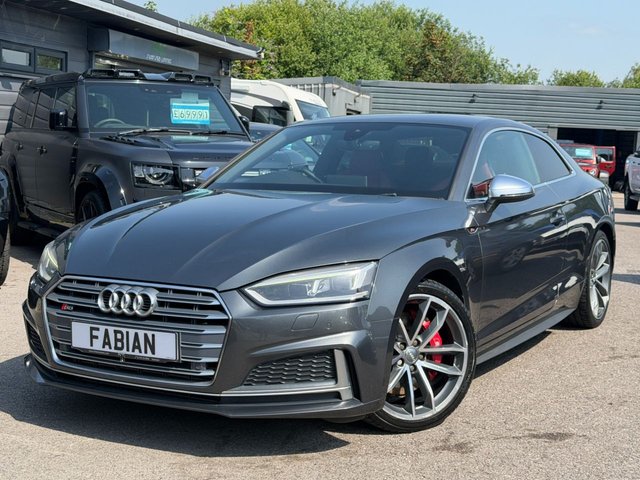 View our Audi S5 3.0 TFSI V6 Coupe 2dr Petrol Tiptronic quattro **Red Diamond Stitch Leather**
