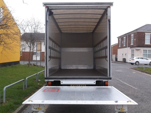 2013 62 Ford Transit T350EF Luton Box van+Taillift 13.ft Grp Body DRW Ex lease Free UK Delivery