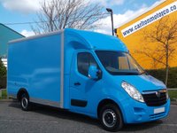 USED 2011 61 VAUXHALL MOVANO 2.3 CDTI Low Loader Luton Box Van Ex Lease co Free UK Delivery  